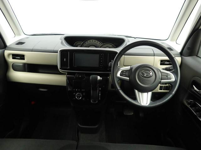 ムーヴキャンバス ＧブラックアクセントＶＳ　ＳＡＩＩＩ　衝突軽減ブレーキ　ＬＥＤヘッドライト　スマートキー　プッシュボタンスタート　両側電動スライドドア　電動格納ドアミラー　パワーウィンドウ　オートエアコン　運転席シートヒーター　盗難防止システム（2枚目）