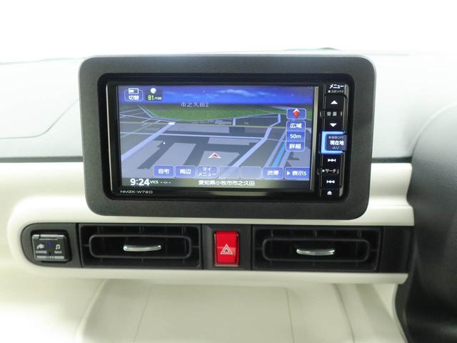 ムーヴキャンバス ストライプスＧ　ナビ　ＥＴＣ　ドラレコ　バックカメラ　衝突軽減ブレーキ　キーフリーシステム　ＬＥＤヘッドライト　両側電動スライドドア　プッシュボタンスタート　アイドリングストップ　障害物センサー　保温機能付カップホルダー（3枚目）