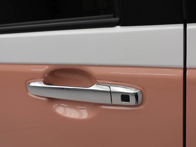 ムーヴキャンバス ストライプスＧ　ナビ　ＥＴＣ　ドラレコ　バックカメラ　衝突軽減ブレーキ　キーフリーシステム　ＬＥＤヘッドライト　両側電動スライドドア　プッシュボタンスタート　アイドリングストップ　障害物センサー　保温機能付カップホルダー（16枚目）