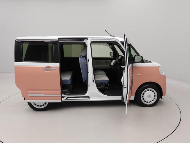 ムーヴキャンバス ストライプスＧ　ナビ　ＥＴＣ　ドラレコ　バックカメラ　衝突軽減ブレーキ　キーフリーシステム　ＬＥＤヘッドライト　両側電動スライドドア　プッシュボタンスタート　アイドリングストップ　障害物センサー　保温機能付カップホルダー（47枚目）