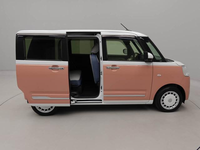 ムーヴキャンバス ストライプスＧ　ナビ　ＥＴＣ　ドラレコ　バックカメラ　衝突軽減ブレーキ　キーフリーシステム　ＬＥＤヘッドライト　両側電動スライドドア　プッシュボタンスタート　アイドリングストップ　障害物センサー　保温機能付カップホルダー（48枚目）