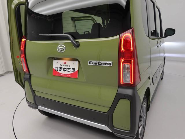タント ファンクロス　両側電動スライドドア　オーディオレス　バックカメラ　アルミホイール　ＬＥＤヘッドライト　アイドリングストップ　プッシュスタート　エアバック　ＡＢＳ　ＣＶＴ　キーフリー（35枚目）