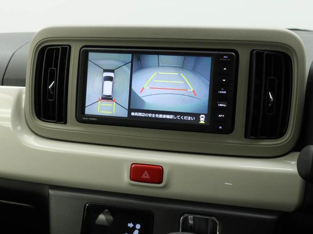 【パノラマモニター】上からの映像を表示。前後左右のカメラで合成し、運転席からの目視だけでは確認しにくい状況をリアルタイムで見晴らせます