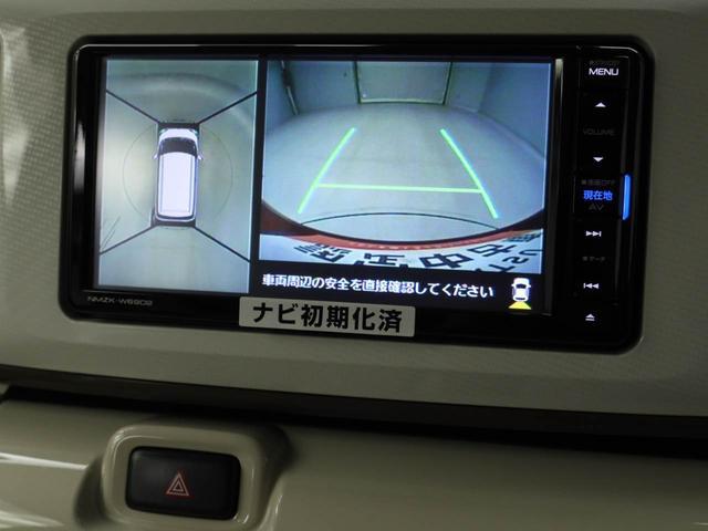 ムーヴキャンバス Ｘメイクアップリミテッド　ＳＡＩＩＩ　ナビ　ドラレコ　ＴＶ　バックカメラ　全方位モニタ　両側電動スライドドア　アイドリングストップ　プッシュスタート　エアバック　ＡＢＳ　ＣＶＴ　キーフリー（6枚目）