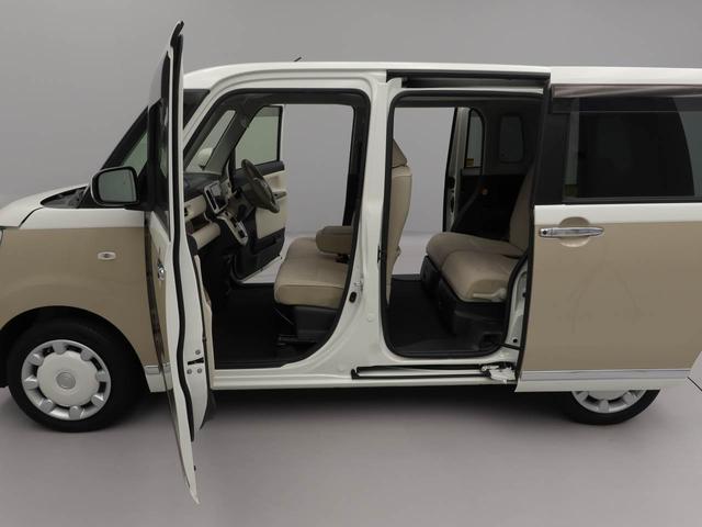ムーヴキャンバス Ｇメイクアップリミテッド　ＳＡＩＩＩ　メモリーナビ　パノラマカメラ　キーフリー　衝突軽減装備（3枚目）