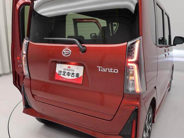 タント カスタムＸ　両側パワースライドドア・バックカメラ・オーディオレス・オートエアコン・コーナーセンサー・運転席＆助手席シートヒーター・電動パーキングブレーキ・オートブレーキホールド機能（34枚目）