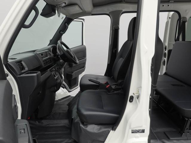 足もと広々の運転席助手席です。