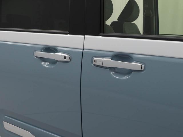 ムーヴキャンバス ストライプスＧターボ　両側電動スライドドア　オーディオレス　バックカメラ　ＬＥＤヘッドライト　アイドリングストップ　プッシュスタート　エアバック　ＡＢＳ　ＣＶＴ　キーフリー（36枚目）