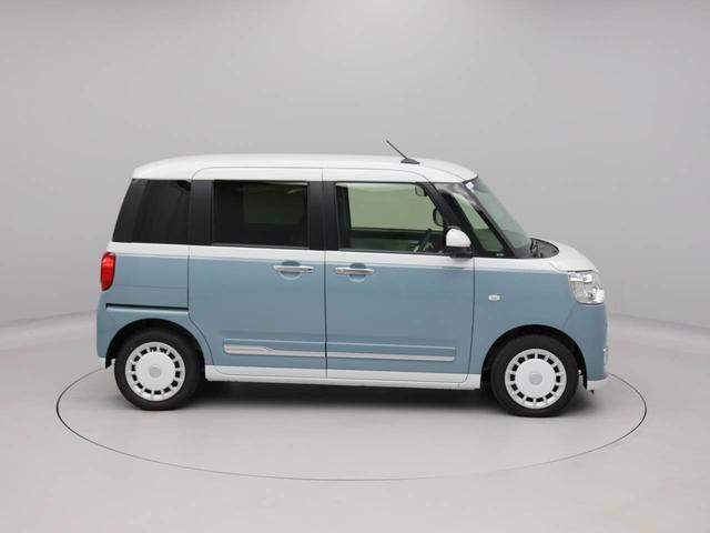 ムーヴキャンバス ストライプスＧターボ　両側電動スライドドア　オーディオレス　バックカメラ　ＬＥＤヘッドライト　アイドリングストップ　プッシュスタート　エアバック　ＡＢＳ　ＣＶＴ　キーフリー（44枚目）