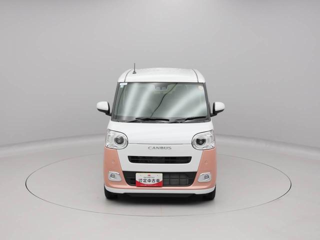 ムーヴキャンバス ストライプスＧターボ　キーフリー　ＬＥＤヘッドライト　衝突軽減装備（51枚目）