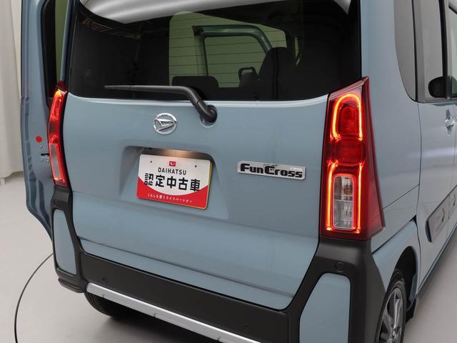 タント ファンクロス 両側パワースライドドア・運転席&助手席シートヒーター・コーナーセンサー・オートエアコン・バックカメラ・オーディオレス(35枚目)