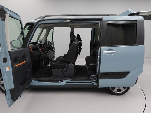 タント ファンクロスターボ　両側電動スライドドア　オーディオレス　ＬＥＤヘッドライト　バックカメラ　シートヒーター　アイドリングストップ　プッシュスタート　エアバック　ＡＢＳ　ＣＶＴ　キーフリー（3枚目）