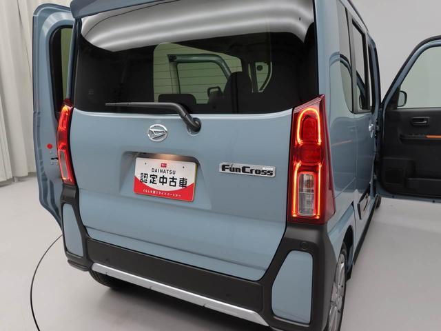 タント ファンクロスターボ　両側電動スライドドア　オーディオレス　ＬＥＤヘッドライト　バックカメラ　シートヒーター　アイドリングストップ　プッシュスタート　エアバック　ＡＢＳ　ＣＶＴ　キーフリー（36枚目）