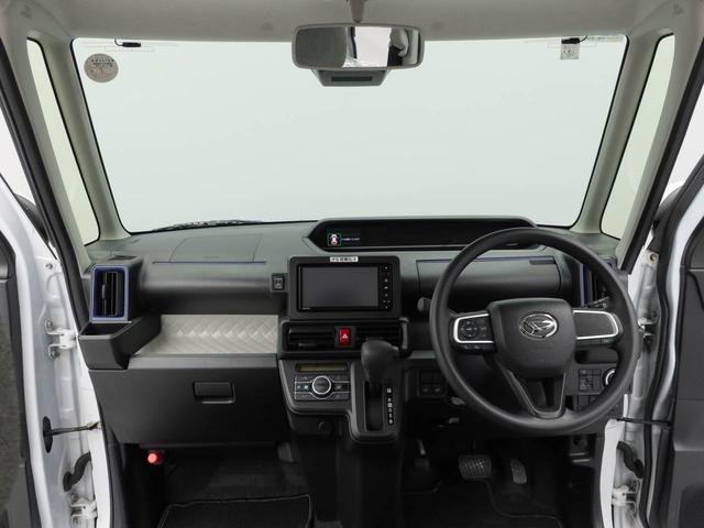 タント Ｘ　純正ナビ　ＴＶ　両側スライドドア／片側電動スライドドア　バックカメラ　ＬＥＤヘッドライト　アイドリングストップ　プッシュスタート　エアバック　ＡＢＳ　ＣＶＴ　キーフリー（2枚目）