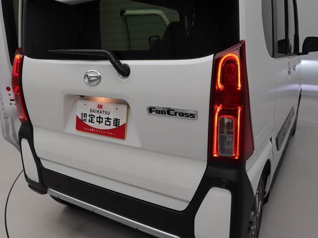 タント ファンクロス　両側電動スライドドア　オーディオレス　バックカメラ　ＬＥＤヘッドライト　アルミホイール　アイドリングストップ　プッシュスタート　エアバック　ＡＢＳ　ＣＶＴ　キーフリー（34枚目）