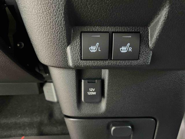 ムーヴキャンバス ストライプスＧ　届出済未使用車　バックカメラ　オートライト　オーディオレス　バックカメラ　両側電動スライドドア　オートライト　オートハイビーム　ＬＥＤヘッドライト　ＬＥＤフォグランプ　運転席助手席シートヒーター　電動パーキングブレーキ　アイドリングストップ（7枚目）