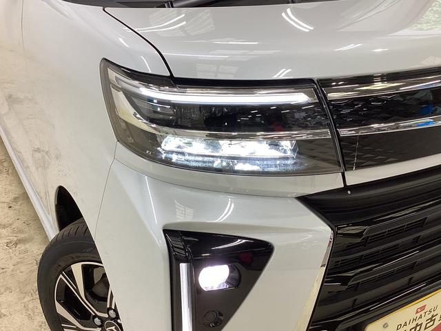 タント カスタムＸ　両側電動スライドドア　前後コーナーセンサー　両側電動スライドドア　前後コーナーセンサー　前席シートヒーター　オートマチックハイビーム　ＬＥＤヘッドライト　オートブレーキホールド　電子パーキング　プッシュスタート　１４インチ純正アルミホイール（4枚目）