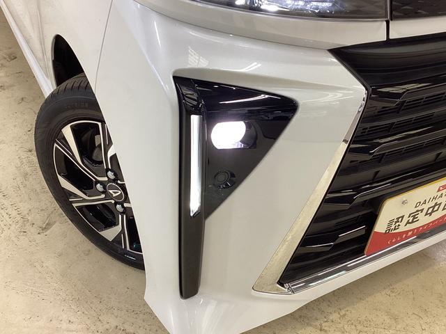 タント カスタムＸ　届出済み未使用車　両側電動スライドドア　両側電動スライドドア　前後コーナーセンサー　前席シートヒーター　電子パーキング　オートマチックハイビーム　ＬＥＤヘッドライト　スマートキー　プッシュスタート　１４インチ純正アルミホイール　ＡＢＳ（5枚目）