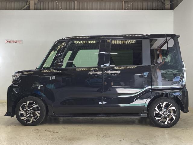 タント カスタムＸ　届出済み未使用車　両側電動スライド　キーフリー　バックカメラ対応　両側電動スライドドア　クリアランスソナー　シートヒーター　オートマチックハイビーム　ＬＥＤヘッドライト　キーフリー　プッシュスタート　１４インチ純正アルミホイール　ＬＥＤヘッドランプ（9枚目）