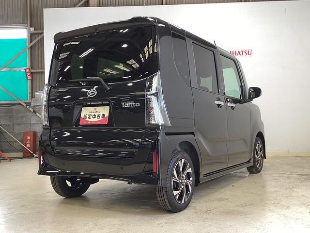タント カスタムＸ　届出済み未使用車　両側電動スライド　キーフリー　バックカメラ対応　両側電動スライドドア　クリアランスソナー　シートヒーター　オートマチックハイビーム　ＬＥＤヘッドライト　キーフリー　プッシュスタート　１４インチ純正アルミホイール　ＬＥＤヘッドランプ（10枚目）