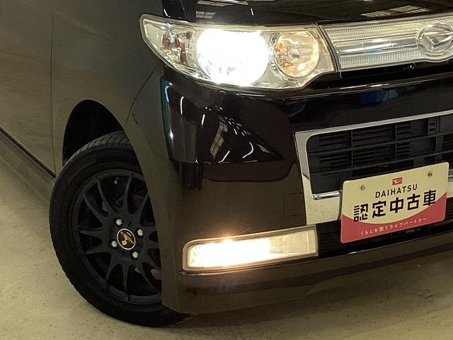 タント カスタムＸリミテッド　ナビＴＶ　ＥＴＣ　バックカメラ　ワンオーナー　ナビＴＶ　ＥＴＣ　バックカメラ　ＤＶＤ　Ｂｌｕｅｔｏｏｔｈ　片側電動スライドドア　ＨＩＤヘッドライト　電動格納ドアミラー　アクセサリーソケット　ヘッドライトレべライザー　スマートキー（3枚目）