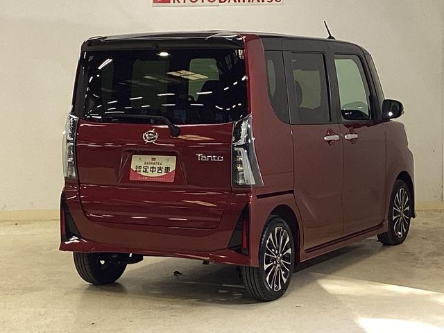 タント カスタムＲＳ　ターボ　ワンオーナー　両側電動スライドドア　ワンオーナー　９インチディスプレイオーディオ　バックカメラ　両側電動スライドドア　前後コーナーセンサー　前席シートヒーター　ＵＳＢ　Ｂｌｕｅｔｏｏｔｈ　　スマートキー　１５インチ純正アルミホイール（11枚目）