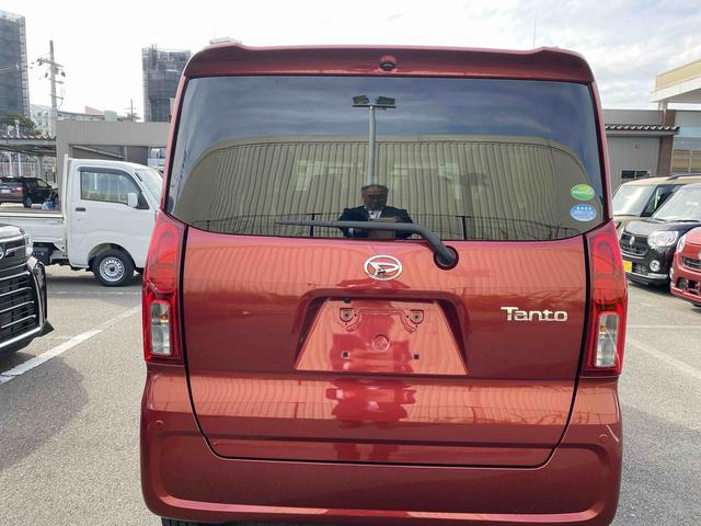 タント Ｘターボ　パノラマモニター　ダイハツ認定中古車　予防安全機能スマートアシスト搭載　アイドリングストップ　シートリフター　シートヒーター　パノラマモニター　片側パワースライドドア　ナビゲーション　ドライブレコーダー　キーフリーキー（3枚目）