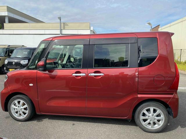 タント Ｘターボ　パノラマモニター　ダイハツ認定中古車　予防安全機能スマートアシスト搭載　アイドリングストップ　シートリフター　シートヒーター　パノラマモニター　片側パワースライドドア　ナビゲーション　ドライブレコーダー　キーフリーキー（5枚目）