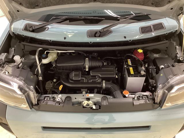 タフト G ダーククロムベンチャー 4WD 届出済み未使用車 4WD バックカメラ対応 クルーズコントロール 前後コーナーセンサー スカイフィールトップ 前席シートヒーター オートライト LEDヘッドライト USB 電子パーキング 15インチ純正アルミホイール(55枚目)