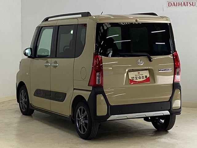 タント ファンクロス シートヒーター 前後コーナーセンサー 両側電動スライドドア 前後コーナーセンサー バックカメラ スマートキー 前席シートヒーター ルーフレール オートマチックハイビーム オートブレーキホールド 14インチ純正アルミホイール ABS(15枚目)