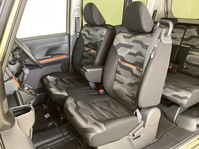 タント ファンクロス シートヒーター 前後コーナーセンサー 両側電動スライドドア 前後コーナーセンサー バックカメラ スマートキー 前席シートヒーター ルーフレール オートマチックハイビーム オートブレーキホールド 14インチ純正アルミホイール ABS(19枚目)