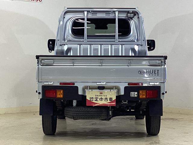 ハイゼットトラック エクストラ　切替式４ＷＤ　ＭＴ車　荷台作業灯　前後コーナーセンサー　３方開　オートマチックハイビーム　ＬＥＤヘッドライト　プッシュボタンエンジンスタート　電動格納ミラー　横滑り防止措置　マニュアルエアコン（13枚目）