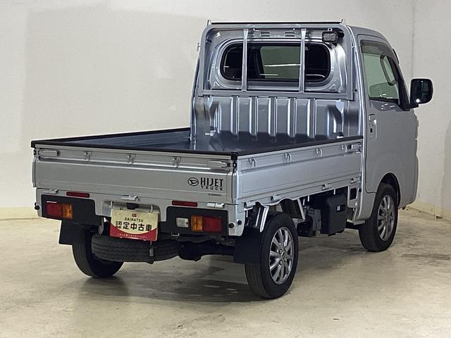 ハイゼットトラック エクストラ　切替式４ＷＤ　ＭＴ車　荷台作業灯　前後コーナーセンサー　３方開　オートマチックハイビーム　ＬＥＤヘッドライト　プッシュボタンエンジンスタート　電動格納ミラー　横滑り防止措置　マニュアルエアコン（14枚目）