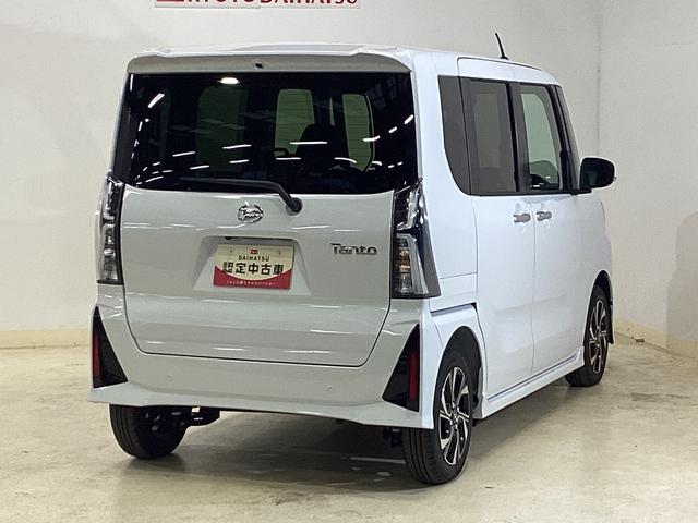 タント カスタムX 届出済未使用車 シートヒーター 電動スライドドア ワンオーナー 届出済未使用車 前席シートヒーター 両側電動スライドドア 前後コーナーセンサー バックカメラ USB接続 プッシュボタンエンジンスタート 横滑り防止措置 LEDヘッドライト オートライト(15枚目)
