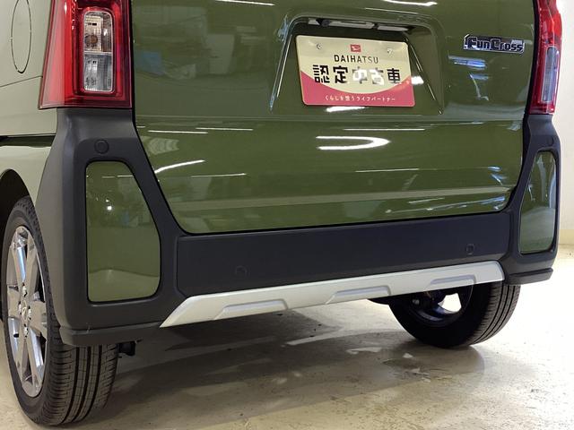 タント ファンクロスターボ　バックカメラ　両側電動スライドドア　ワンオーナー　ナビ付きバックカメラ　両側電動スライドドア　前後コーナーセンサー　前席シートヒーター　オートマチックハイビーム　電子パーキング　オートブレーキホールド　１５インチ純正アルミ　ＵＳＢ（16枚目）