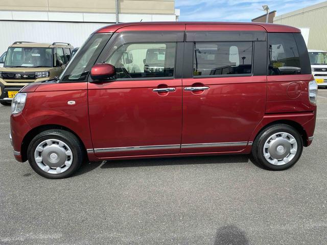 ムーヴキャンバス Ｘブラックインテリアリミテッド　ＳＡＩＩＩ　ＥＴＣ　ダイハツ認定中古車　予防安全機能スマートアシスト搭載　アイドリングストップ　両側パワースライドドア　電動格納ミラー　シートリフター　ＥＴＣ車載器　オートエアコン　ＡＢＳ　キーフリーキー（5枚目）