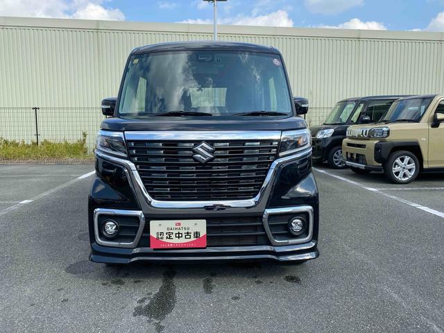 スペーシアカスタム ハイブリッドXSターボ バックモニター ダイハツ認定中古車 アイドリングストップ バックモニター 電動格納ミラー 運転席シートヒーター シートリフター ナビゲーション ドライブレコーダー ETC車載器 パワースライドドア キーフリーキー(2枚目)