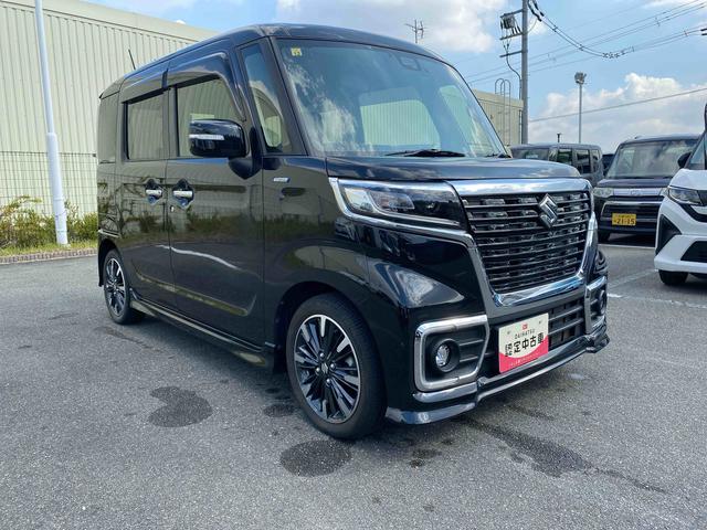 スペーシアカスタム ハイブリッドXSターボ バックモニター ダイハツ認定中古車 アイドリングストップ バックモニター 電動格納ミラー 運転席シートヒーター シートリフター ナビゲーション ドライブレコーダー ETC車載器 パワースライドドア キーフリーキー(7枚目)