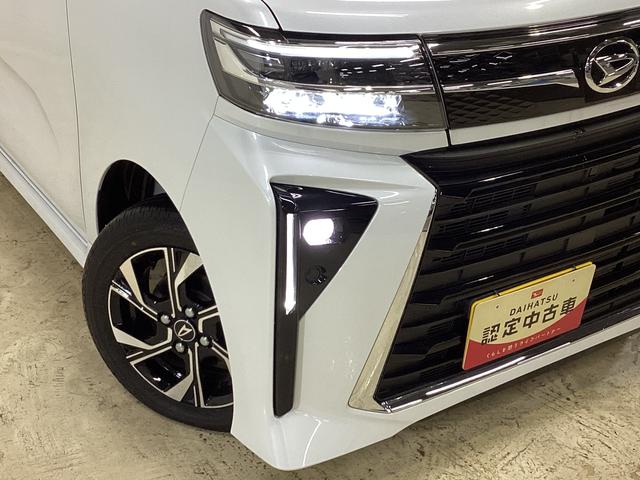 タント カスタムＸ　届け出済み未使用車　両側電動スライド　リアカメラ　届け出済み未使用車　バックカメラ　両側電動スライドドア　前席シートヒーター　前後コーナーセンサー　オートマチックハイビーム　１４インチ純正アルミホイール　オートブレーキホールド　ＵＳＢチャージャー（8枚目）