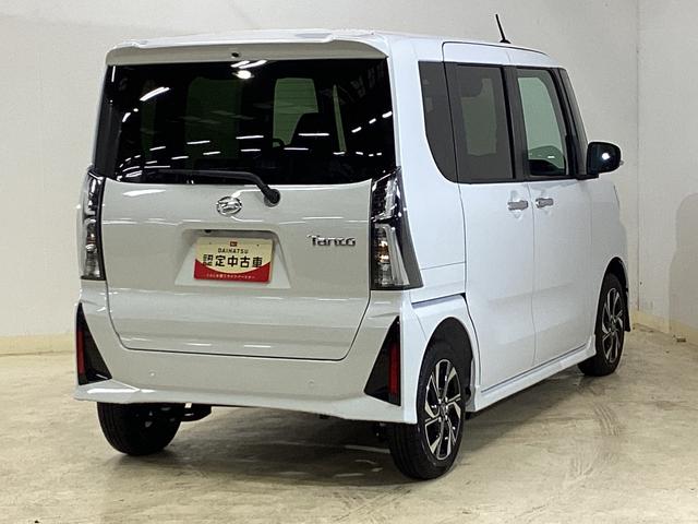 タント カスタムX 届け出済み未使用車 両側電動スライド リアカメラ 届け出済み未使用車 バックカメラ 両側電動スライドドア 前席シートヒーター オートマチックハイビーム 前後コーナーセンサー 14インチ純正アルミホイール オートブレーキホールド USBチャージャー(15枚目)