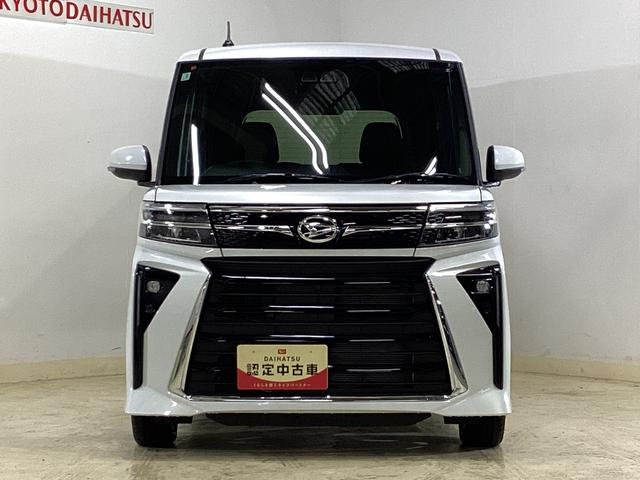 タント カスタムX 届け出済み未使用車 両側電動スライド リアカメラ 届け出済み未使用車 バックカメラ 両側電動スライド 前後コーナーセンサー 前席シートヒーター 14インチ純正アルミホイール オートブレーキホールド USBチャージャー サイド/サイドカーテンエアバッグ(6枚目)