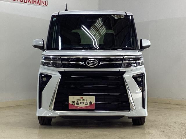 タント カスタムX 届出済未使用車 両側リヤパワースライドドア 届出済未使用車 スマートアシスト 両側リヤパワースライドドア プッシュボタンエンジンスタート LEDヘッドライト オートエアコン バックカメラ オートライト コーナーセンサー アルミホイール ABS(6枚目)