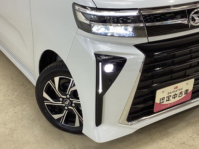 タント カスタムX 届出済未使用車 両側リヤパワースライドドア 届出済未使用車 スマートアシスト 両側リヤパワースライドドア プッシュボタンエンジンスタート LEDヘッドライト オートエアコン バックカメラ オートライト コーナーセンサー アルミホイール ABS(7枚目)