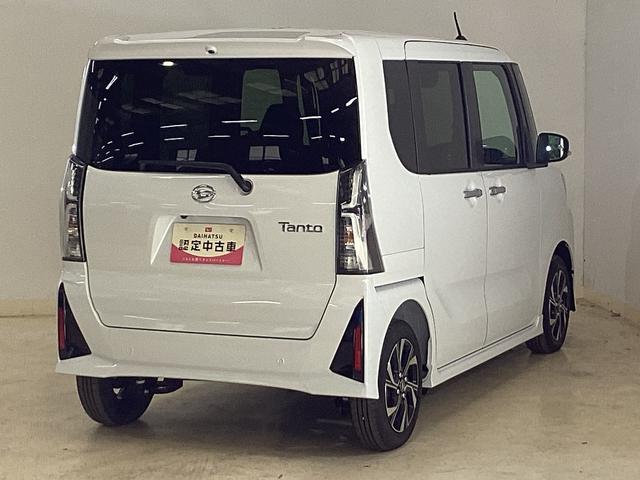 タント カスタムX 届出済未使用車 両側リヤパワースライドドア 届出済未使用車 スマートアシスト 両側リヤパワースライドドア プッシュボタンエンジンスタート LEDヘッドライト オートエアコン バックカメラ オートライト コーナーセンサー アルミホイール ABS(15枚目)