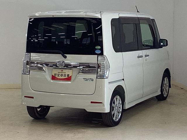 タント カスタムＸ　ＳＡＩＩ　助手席側リヤパワースライドドア　助手席側リヤパワースライドドア　スマートアシストＩＩ　プッシュボタンエンジンスタート　ＵＳＢチューナー　オートエアコン　ＬＥＤヘッドライト　オートライト　アルミホイール　電動格納式ドアミラー　ＡＢＳ（16枚目）