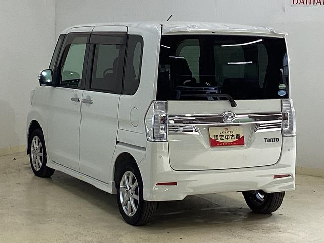 タント カスタムＸ　ＳＡＩＩ　助手席側リヤパワースライドドア　助手席側リヤパワースライドドア　スマートアシストＩＩ　プッシュボタンエンジンスタート　ＵＳＢチューナー　オートエアコン　ＬＥＤヘッドライト　オートライト　アルミホイール　電動格納式ドアミラー　ＡＢＳ（17枚目）