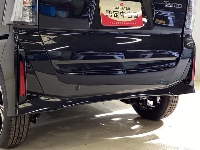 タント カスタムＸ　届出済未使用車　バックカメラ　両側電動スライド　届出済未使用車　バックカメラ　両側電動スライドドア　前後コーナーセンサー　前席シートヒーター　オートマチックハイビーム　電子パーキング　オートブレーキホールド　ＬＥＤヘッドライト　スマートアシスト（17枚目）
