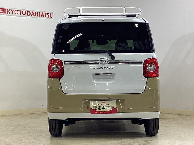 ムーヴキャンバス ストライプスG 純正ナビ ドラレコパノラマモニター ETC 純正ナビ パノラマモニター 純正前後ドラレコ ETC 両側電動スライド ルーフキャリア コーナーセンサー シートヒーター ホッとカップホルダー USB Bluetooth オートマチックハイビーム(16枚目)