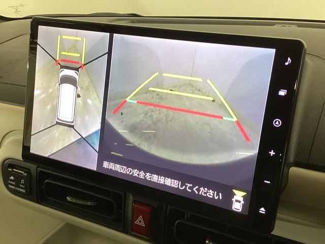 ムーヴキャンバス ストライプスG 純正ナビ ドラレコパノラマモニター ETC 純正ナビ パノラマモニター 純正前後ドラレコ ETC 両側電動スライド ルーフキャリア コーナーセンサー シートヒーター ホッとカップホルダー USB Bluetooth オートマチックハイビーム(22枚目)