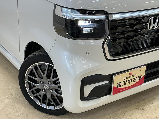 Ｎ－ＢＯＸカスタム ターボ　ナビ　バックカメラ　フルセグチューナー　ターボ　純正ナビ　バックカメラ　フルセグチューナー　ブルートゥース対応　両側リヤパワースライドドア　プッシュボタンエンジンスタート　オートエアコン　シートヒーター　アルミホイール　シートヒーター（10枚目）